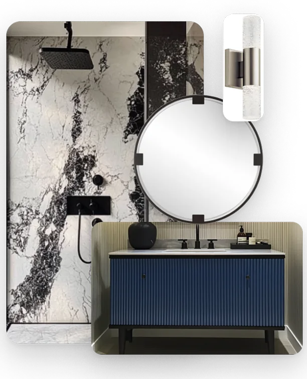Signature bathroom finish package